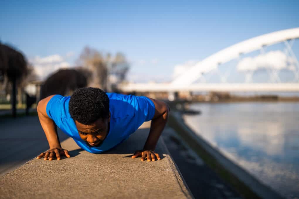best exercises to stay fit - push ups