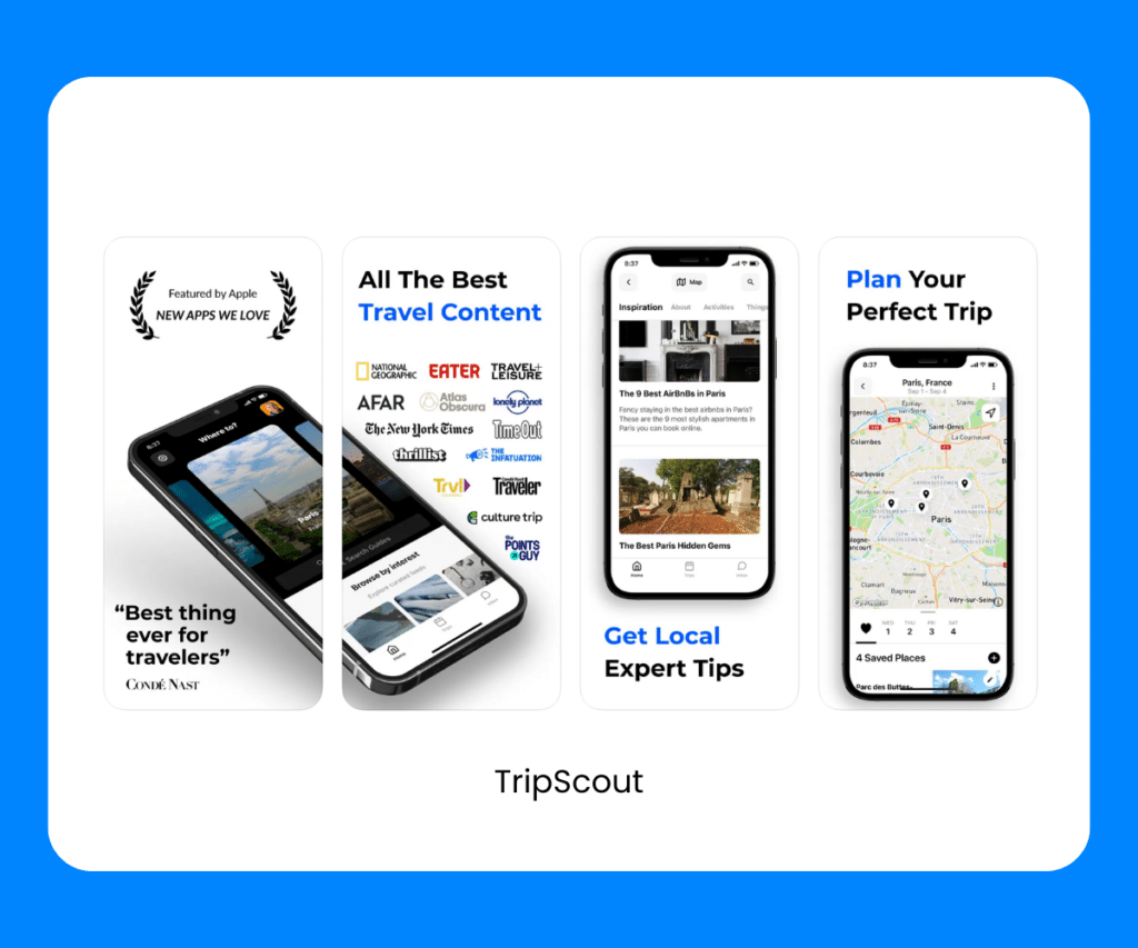 TripScout best self guided tour apps