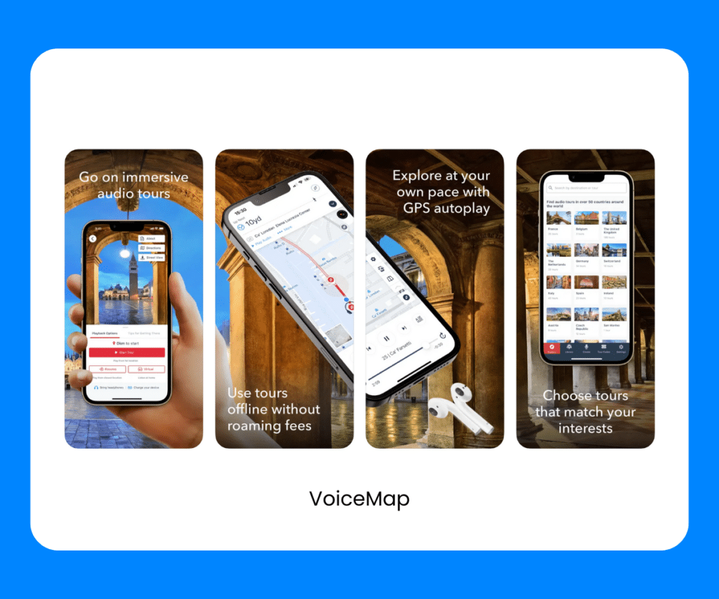 VoiceMap walking tour audio guide app