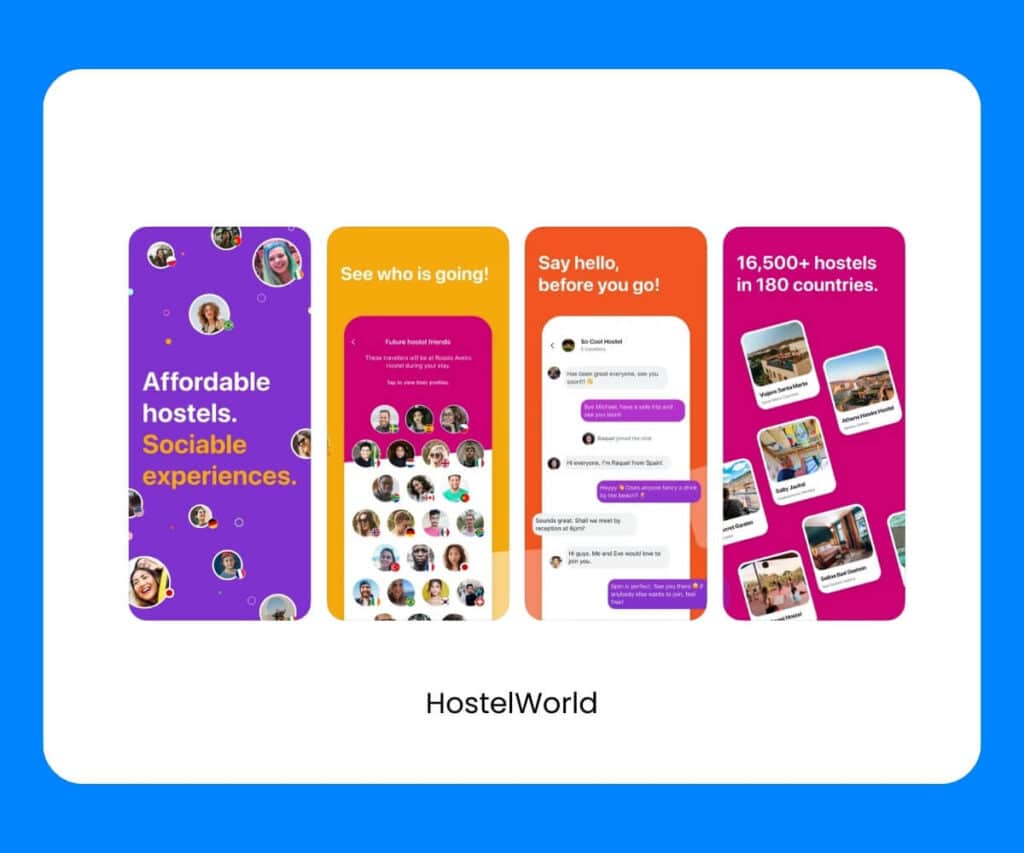 best apps for europe travel HostelWorld