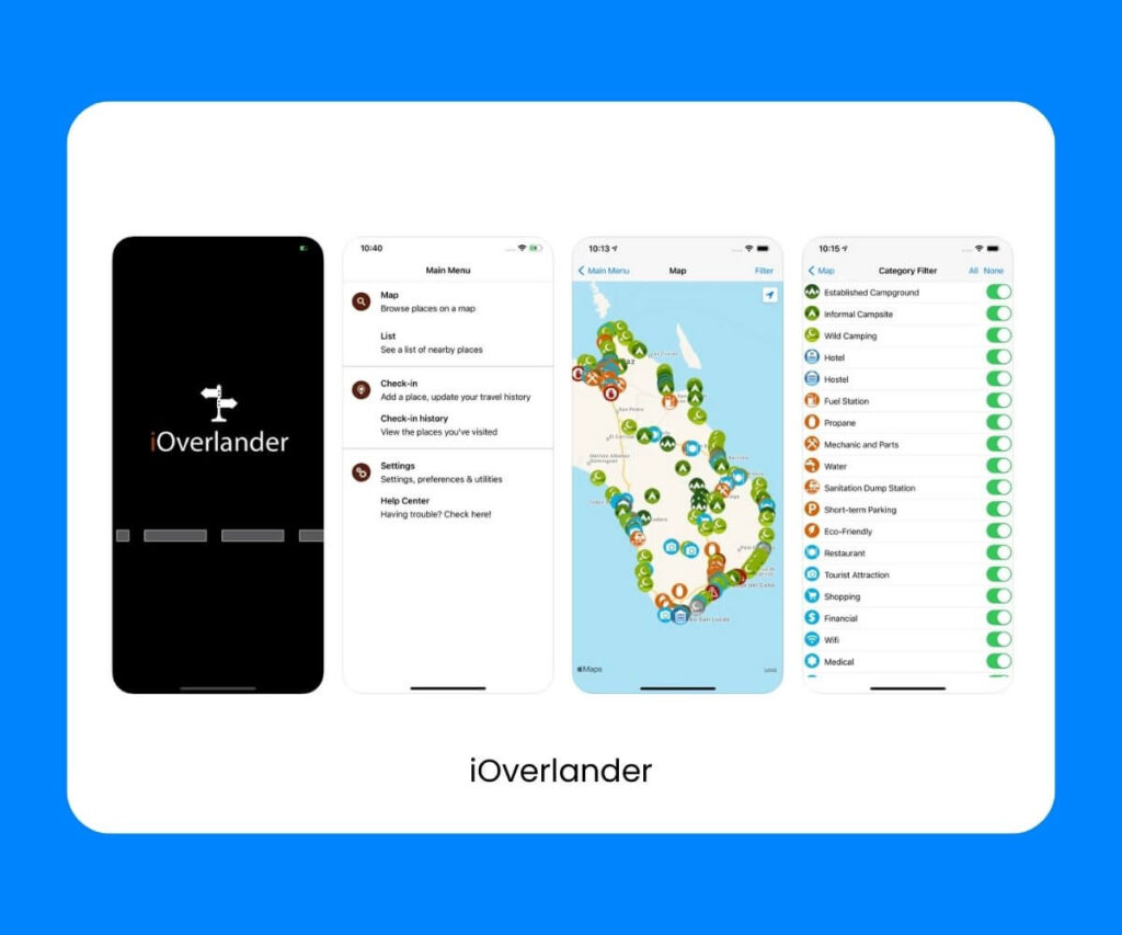 best apps for rv travel