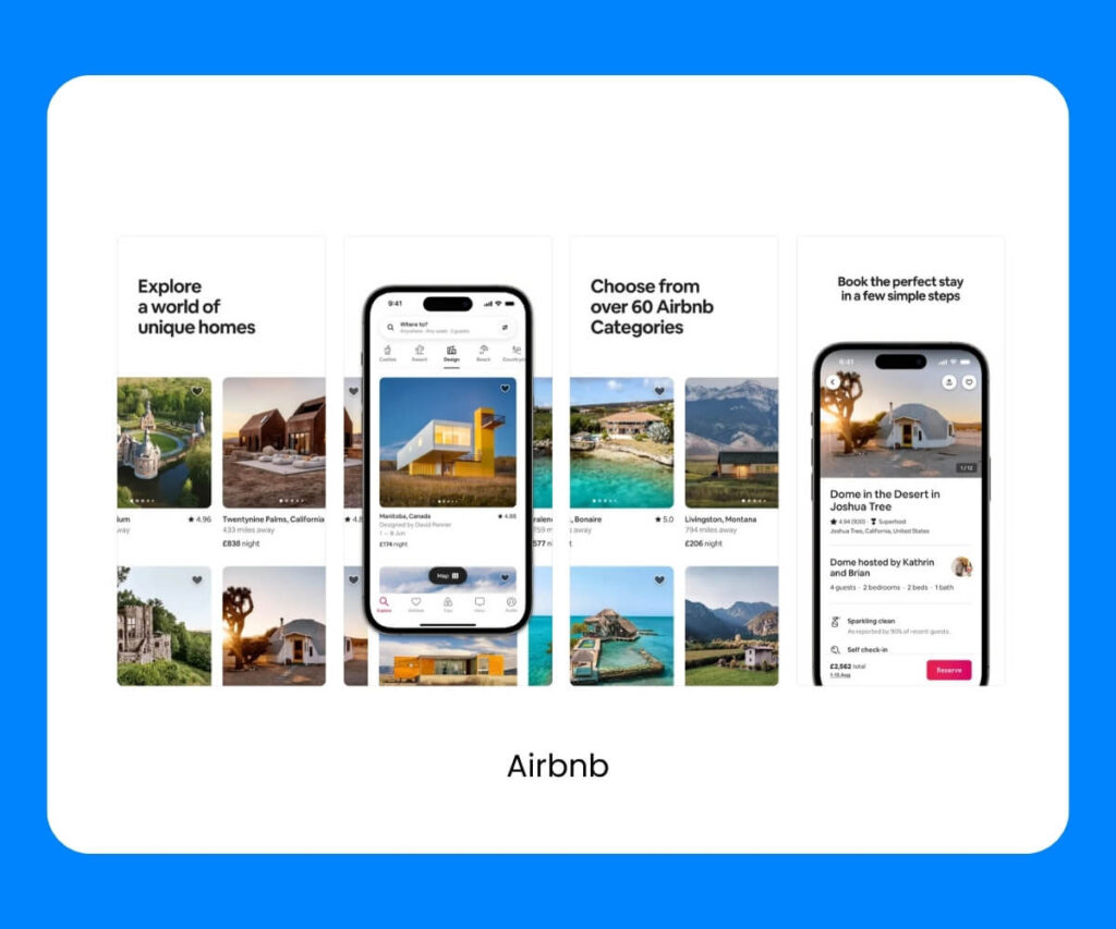best apps for traveling Europe Airbnb