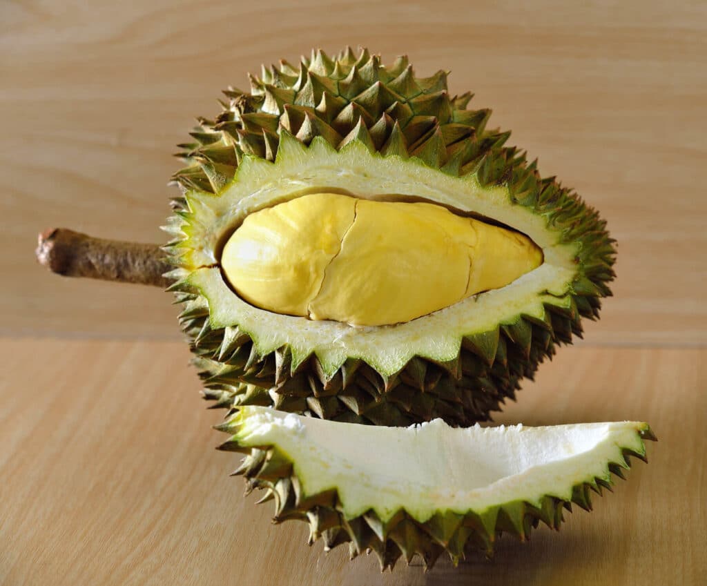 durian-fruit-on-table