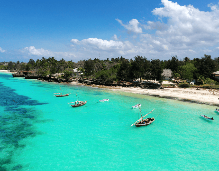 best destination for Christmas Zanzibar