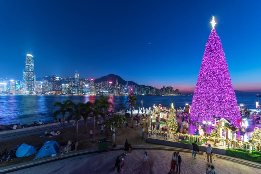 hong-kong best christmas markets