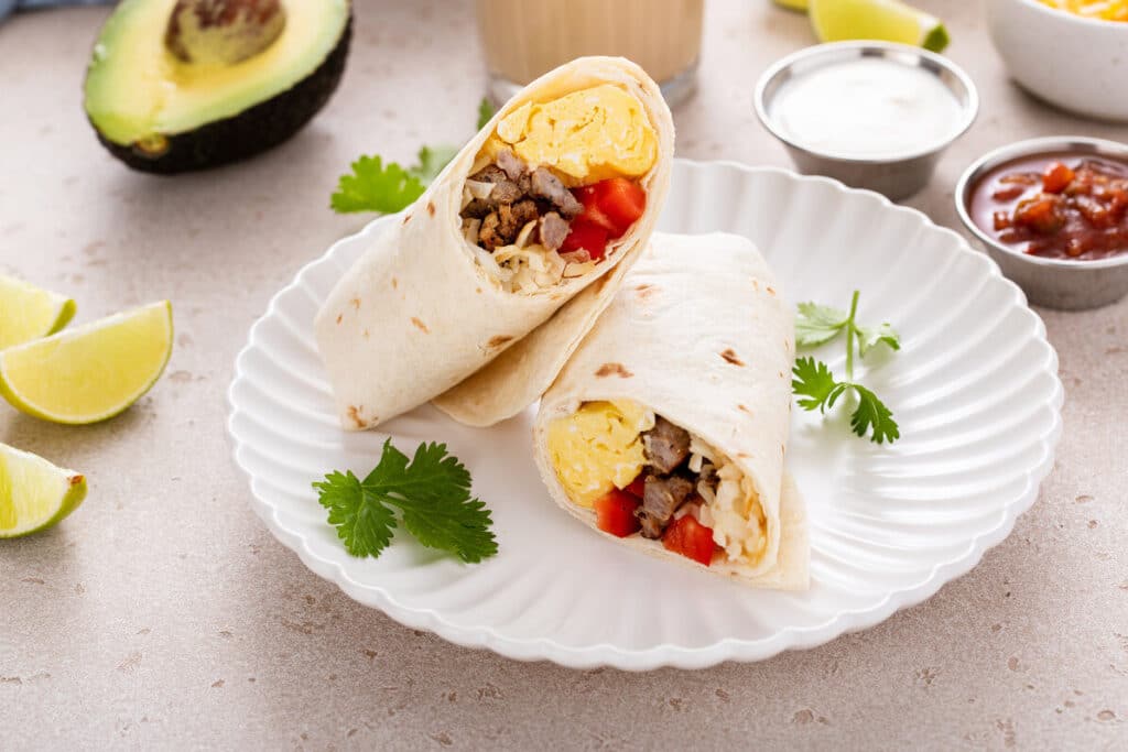 breakfast-burrito-vacation family meals