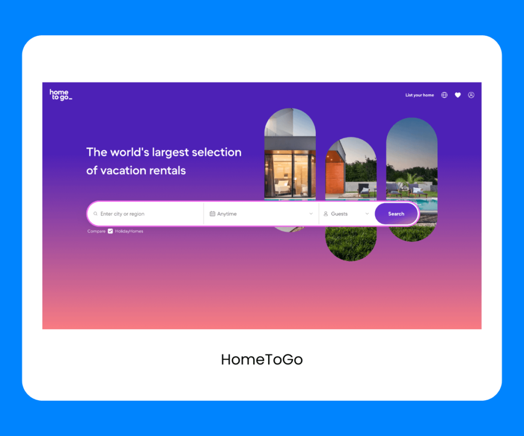 family vacation app hometogo