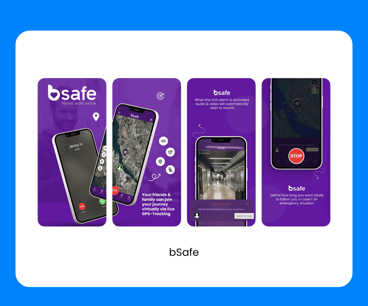 bSafe Apps for Solo Female Travelers
