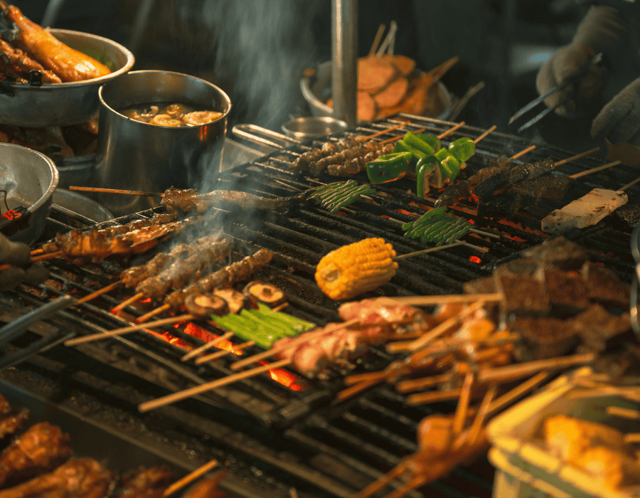 Temple Street Night Market Hong Kong Sevens